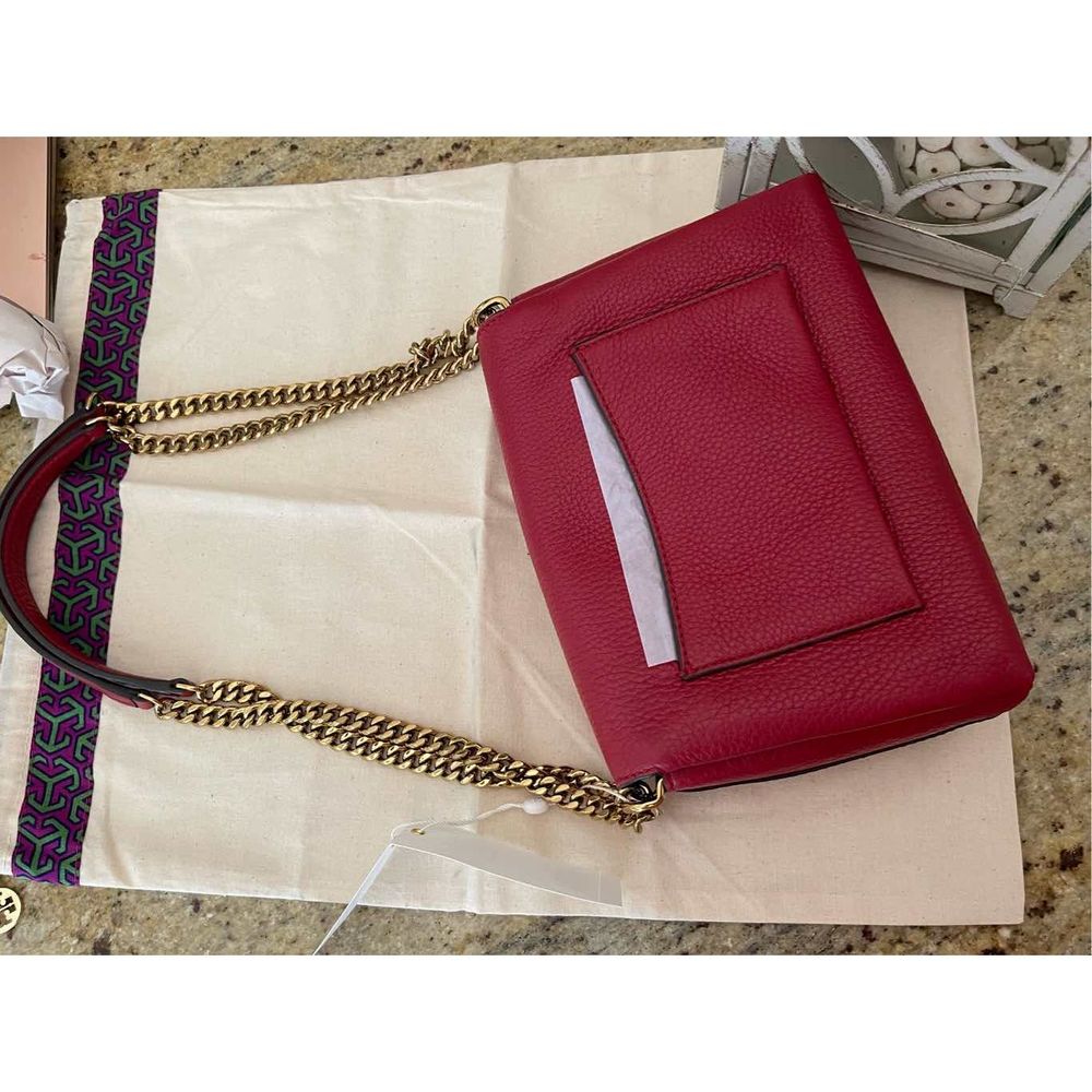 New Tory Burch Small Kira Leather Convertible Crossbody Bag - Picture 6 of 9